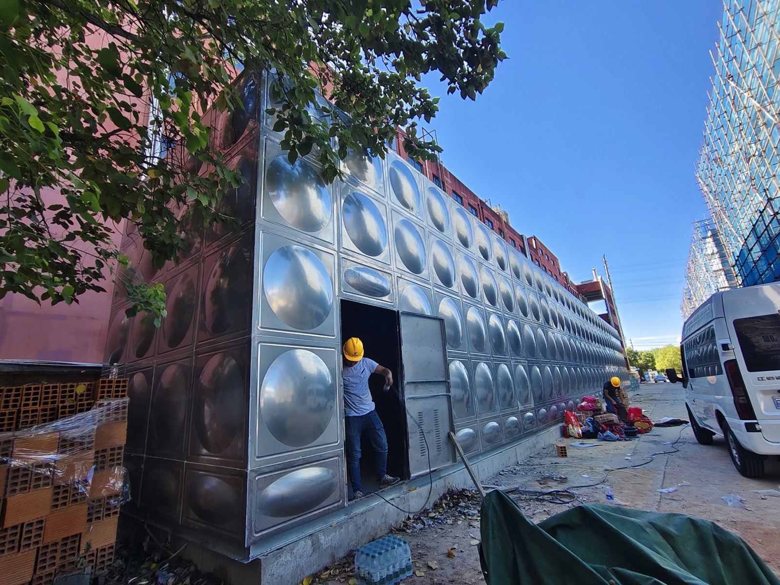 泵箱一体消防水箱 泵箱一体消防水箱